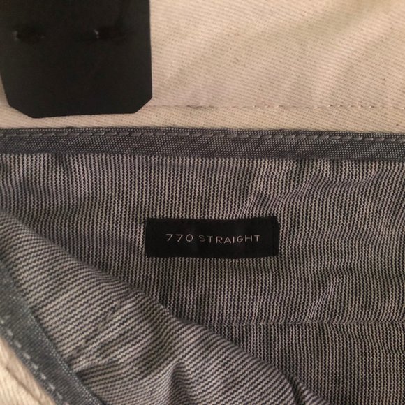 770 Straight-fit pant in stretch brushed twill - Picture 6 of 11